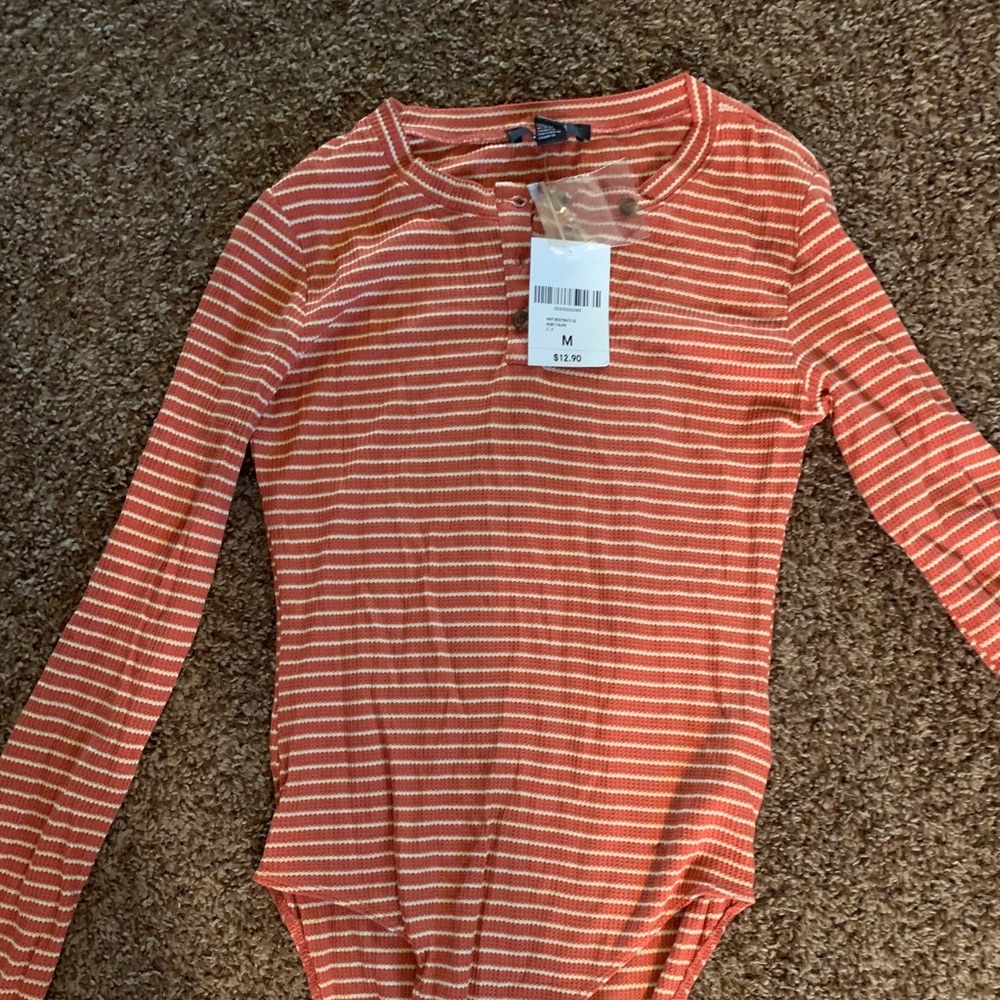 Medium Stripped bodysuit
